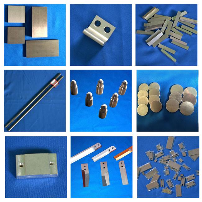 Zilveren het Lassenelektroden van de Wolframlegering voor PCD/Elektrocontact
